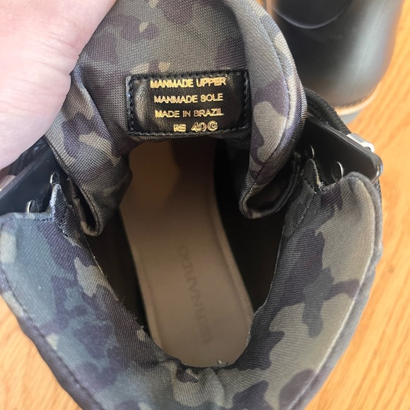 Bernardo black and camouflage rain boots - w9 - Picture 4 of 7